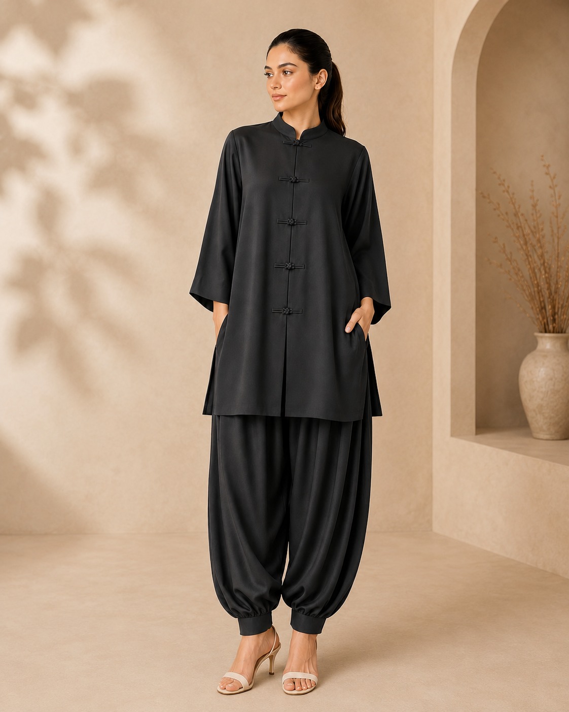 Mandarin Collection — Charcoal Noir