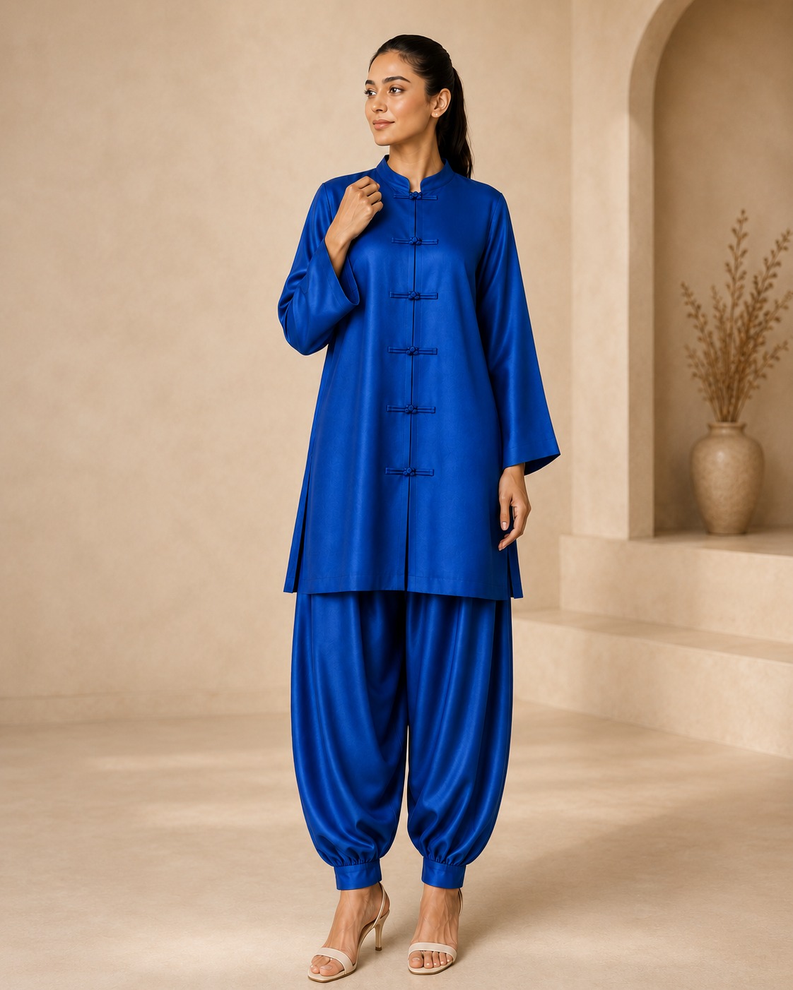 Mandarin Collection — Electric Blue