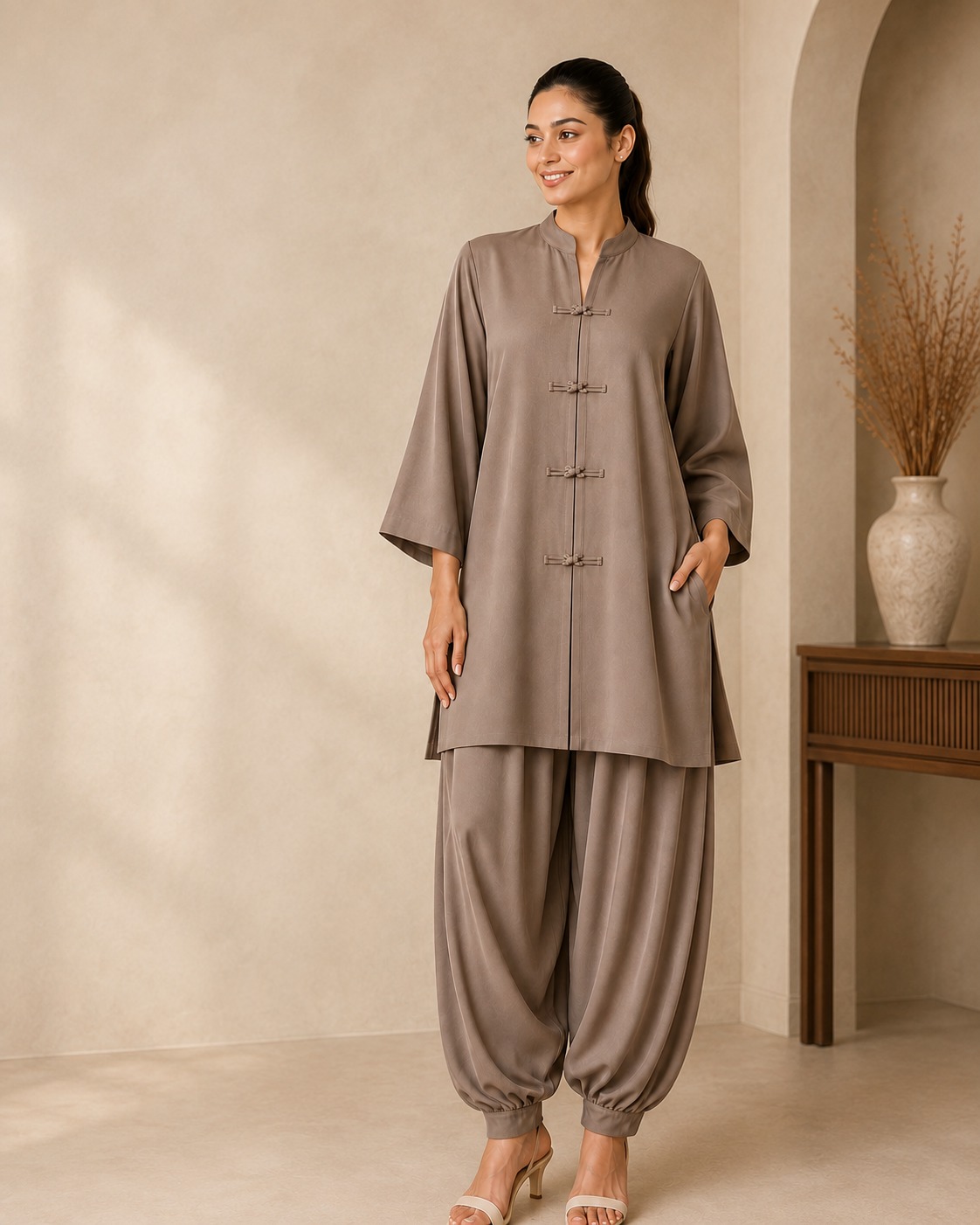 Mandarin Collection — Mocha Taupe